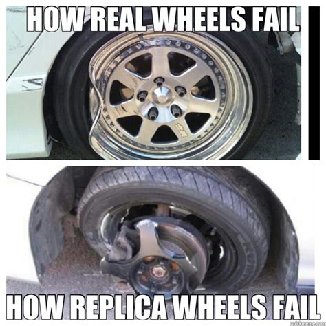 are fake wheels bad